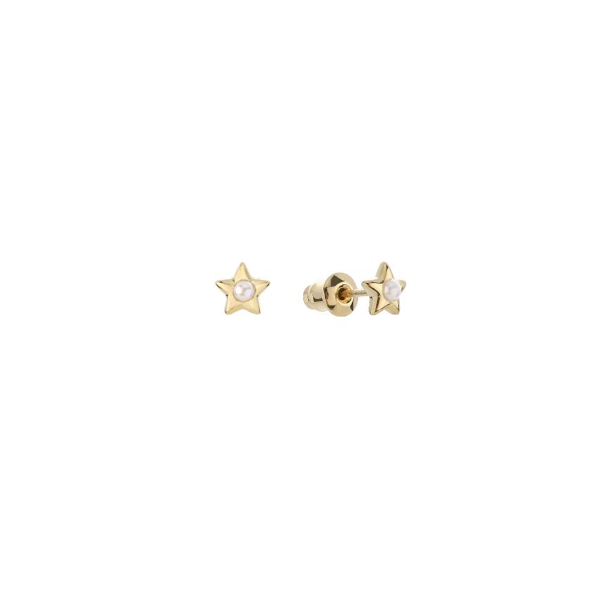 Hazel Puffy Heart Studs